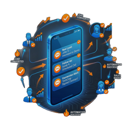 SMS lead conversion and automation